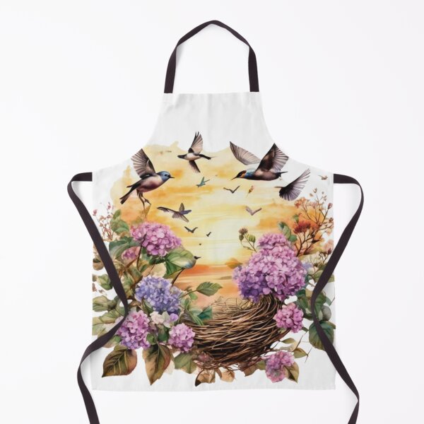 Item preview, Empty Nest Era Elegant Grandmillennial Floral Bird Art designed and sold by FitEnvy.