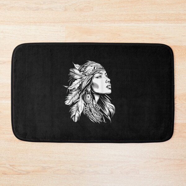 Item preview, Native American Indian Tribe Girl Feather Headdress designed and sold by Gbriel3.