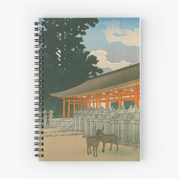 Item preview, Nara Kasuga Grand Shrine - Kawase Hasui Vintage Shin-Hanga 1921 designed and sold by vekotpu.
