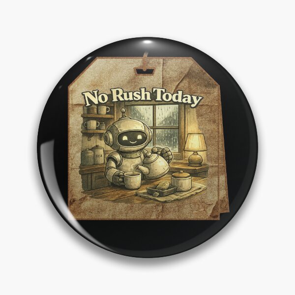 Item preview, No Rush Today designed and sold by QuietNovaShop.