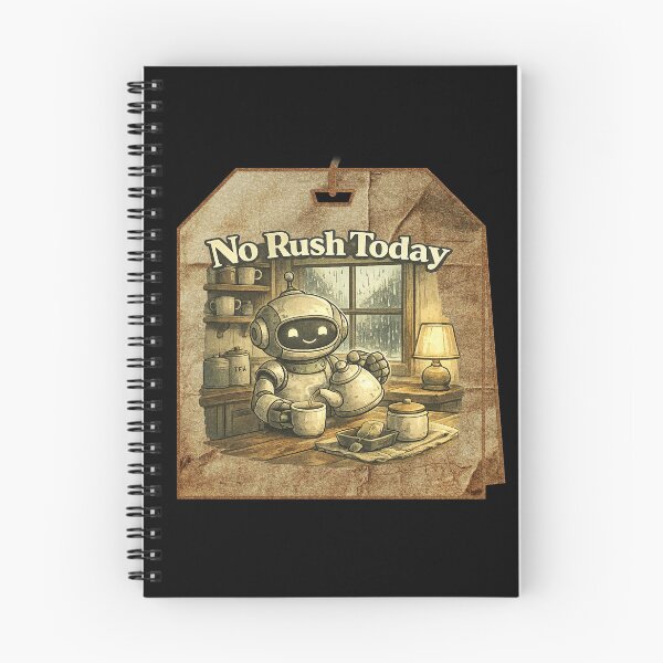 Item preview, No Rush Today designed and sold by QuietNovaShop.
