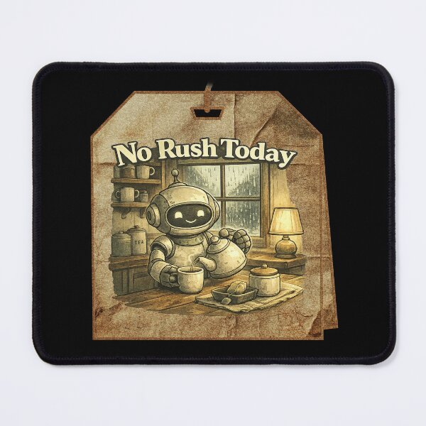 Item preview, No Rush Today designed and sold by QuietNovaShop.