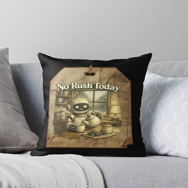 Item preview, No Rush Today designed and sold by QuietNovaShop.