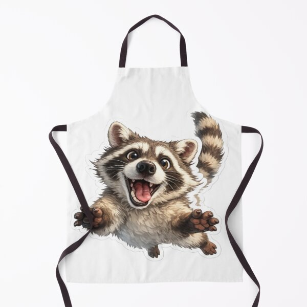 Item preview, Happy Raccoon Jumping For Joy designed and sold by Snurly.