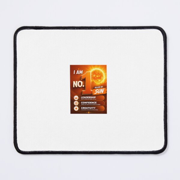 Item preview, I Am Number 1 Numerology Sun Sign Motivational Art designed and sold by PrintableArt123.