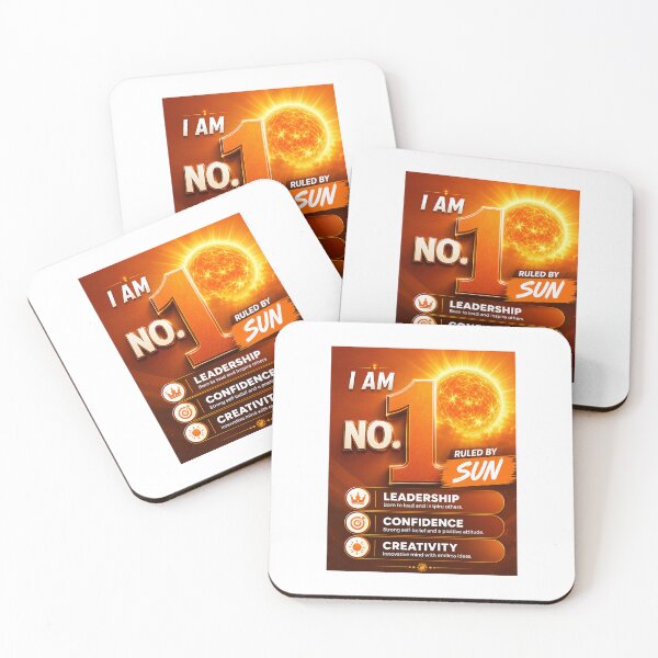 Item preview, I Am Number 1 Numerology Sun Sign Motivational Art designed and sold by PrintableArt123.