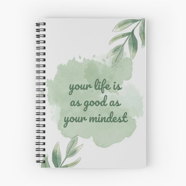Item preview, Your Life Is As Good As Your Mindset Quote designed and sold by NNCollection.