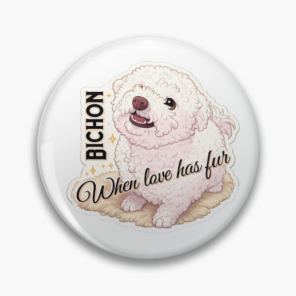 Item preview, Bichon Love designed and sold by Dancingrabbit Studio.
