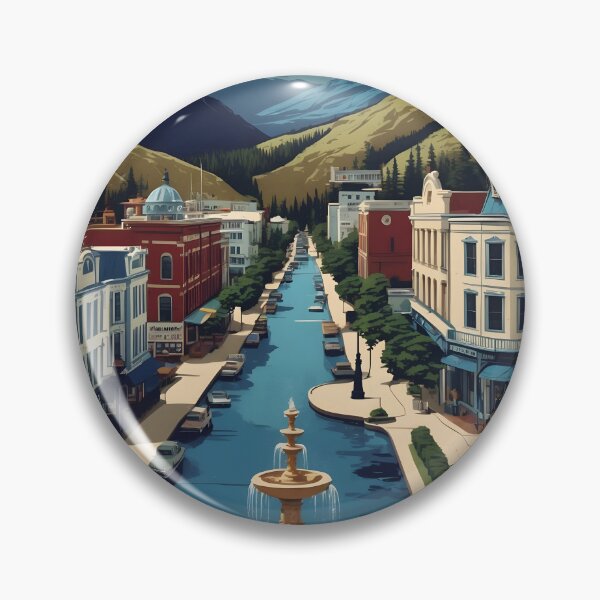 Item preview, Wrangell Alaska 1950s USA Vintage Travel Tourism designed and sold by TravelersGems.
