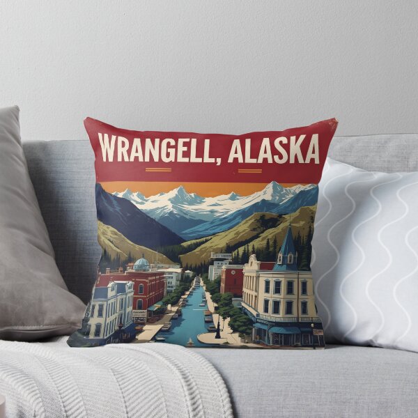 Item preview, Wrangell Alaska 1950s USA Vintage Travel Tourism designed and sold by TravelersGems.