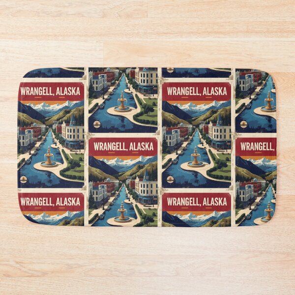 Item preview, Wrangell Alaska 1950s USA Vintage Travel Tourism designed and sold by TravelersGems.