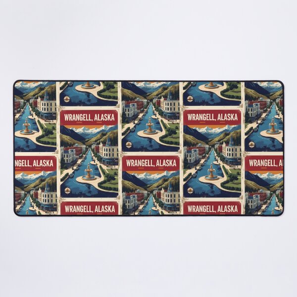 Item preview, Wrangell Alaska 1950s USA Vintage Travel Tourism designed and sold by TravelersGems.