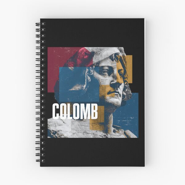 Item preview, Christopher Columbus Abstract Portrait - Vintage History Collage Art designed and sold by OzzFrequency.