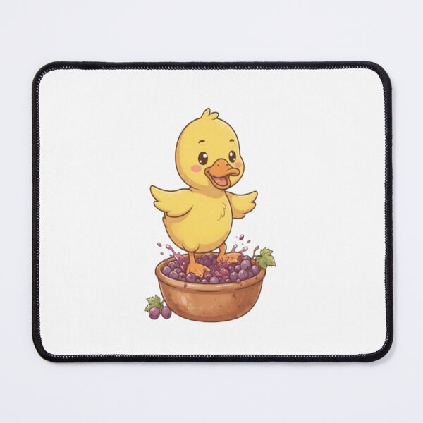 Item preview, Cute Duck Stomping Grapes Winemaking designed and sold by Ella_Sketch.