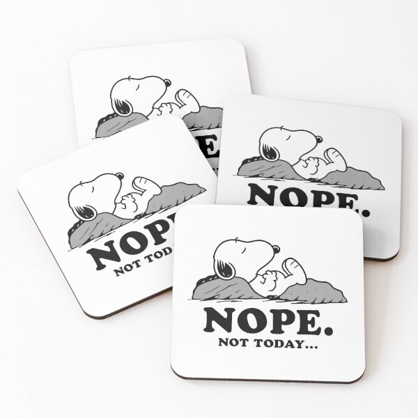 Item preview, Snoopy - Nope Not Today designed and sold by waderpaker.