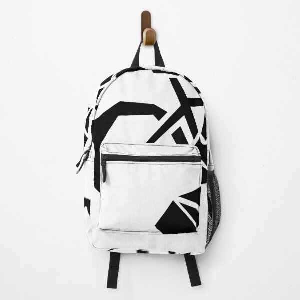Item preview, Geometric Cyclist Riding Bicycle Black designed and sold by matybrak.