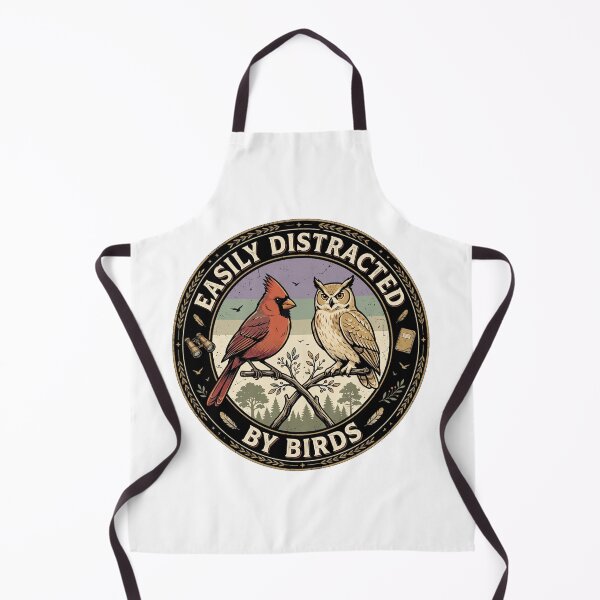 Item preview, Birdwatcher Easily Distracted Badge designed and sold by RheaRealm.