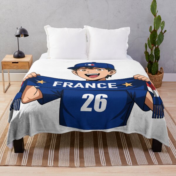 Item preview, France Supporter Scarf Cheering Anime Boy designed and sold by Anne97s.