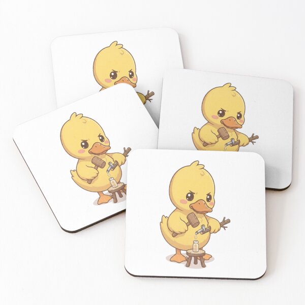 Item preview, Cute Duck Tapping Maple Syrup designed and sold by Ella_Sketch.