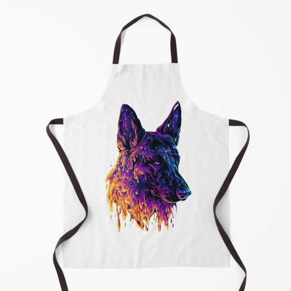 Item preview, Cosmic German Shepherd Psychedelic Lava Dog designed and sold by GrafikShoper.
