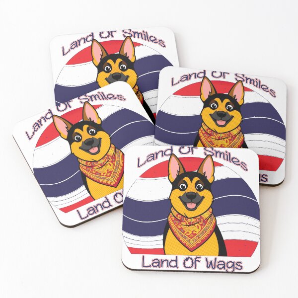 Item preview, German Shepard In Thailand Land Of Smiles And Wags designed and sold by korlovethailand.