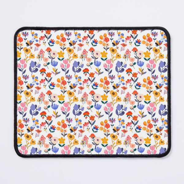 Item preview, vibrant floral clipart, modern folk art designed and sold by ArteVintage.