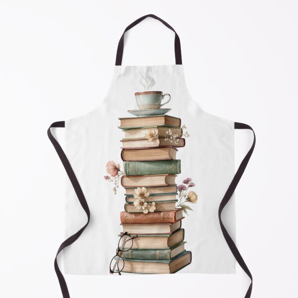 Item preview, Books Tea and Flowers — Cozy Bookish Aesthetic Art designed and sold by DreamelleStudio.
