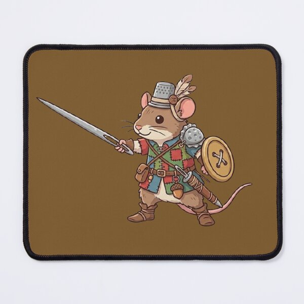 Item preview, Swashbuckling Mouse Folk RPG Sticker designed and sold by AestheticRPG .