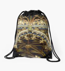 1480 Rood Screen, Eye, Suffolk Drawstring Bag