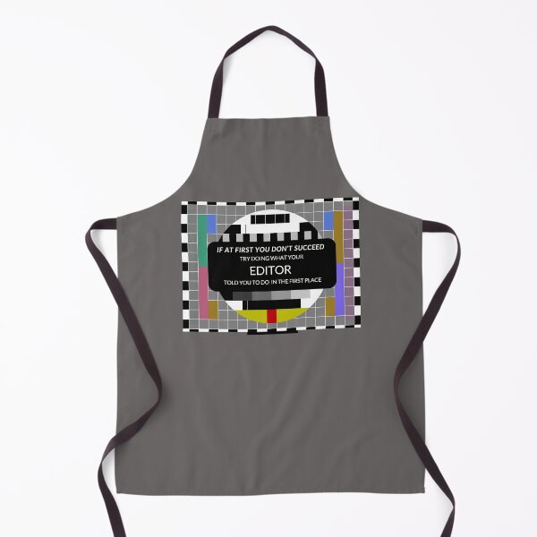 Item preview, If At First You Don’t Succeed – Listen to Your Editor | Broadcast Test Card Design designed and sold by jkleditor.