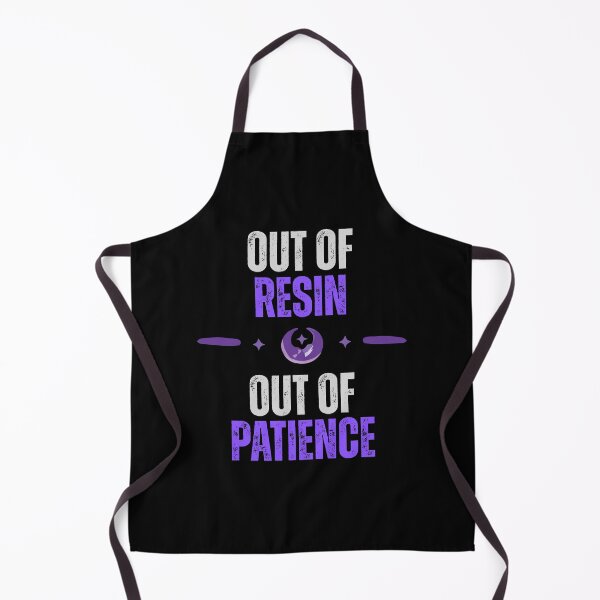 Item preview, Out of Resin, Out of Patience | Funny Genshin Gamer Design designed and sold by Maviartig.