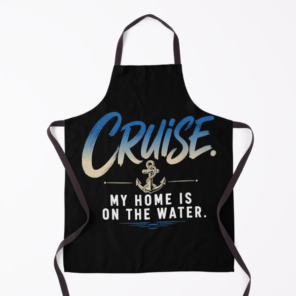 Item preview, Vintage Cruise Anchor My Home On The Water designed and sold by Imaginationbeyond.