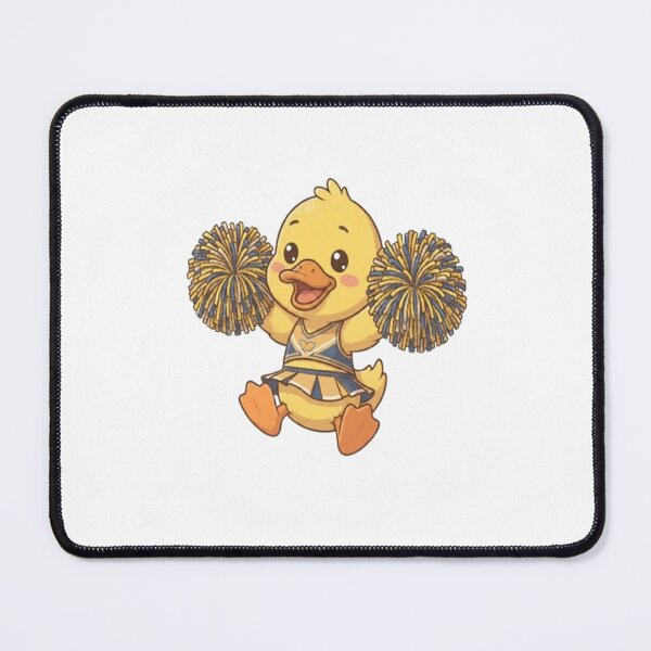 Item preview, Cute Cheerleader Duck Jumping Pompons designed and sold by Ella_Sketch.