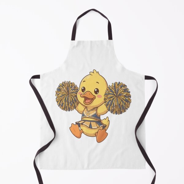 Artikelvorschau, Niedliche Cheerleader-Ente springt mit Pompons entworfen und verkauft von Ella_Sketch.