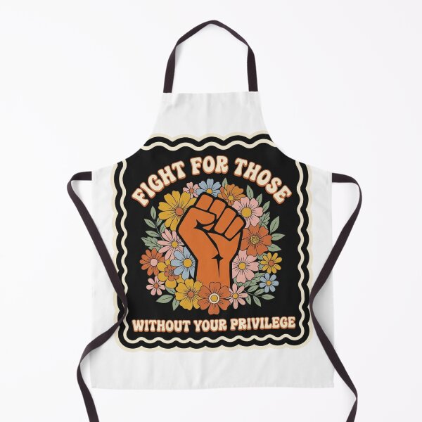 Item preview, Fight For Those Without Your Privilege - Retro 70s Raised Fist Floral designed and sold by raedattia.