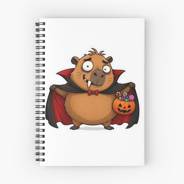 Item preview, Vampire Capybara Trick Or Treating designed and sold by Snurly.