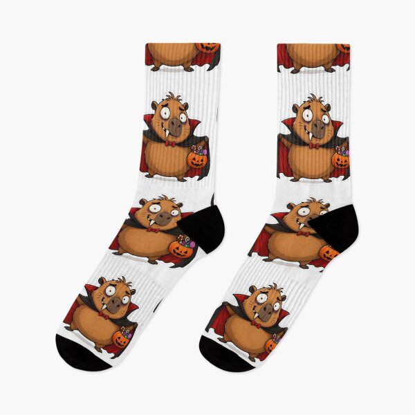 Item preview, Vampire Capybara Trick Or Treating designed and sold by Snurly.