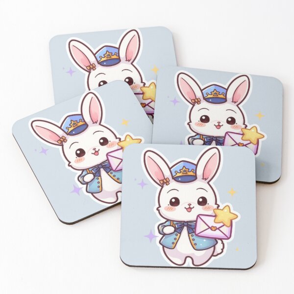 Item preview, cute mail bunny designed and sold by Stylestickers55.