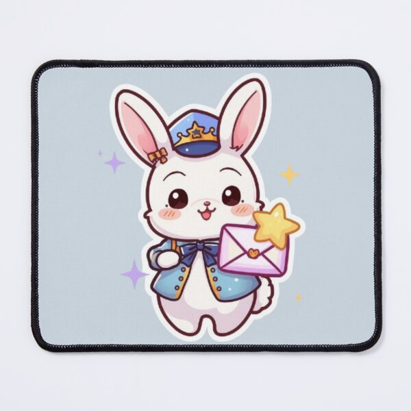 Item preview, cute mail bunny designed and sold by Stylestickers55.