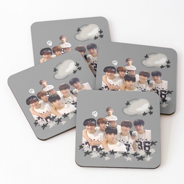 Item preview, BTS group sticker designed and sold by hyukaria.kpop.
