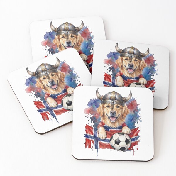 Item preview, Golden retriever World Cup Norway Suppawter designed and sold by The Suppawters.
