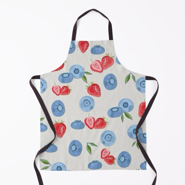 Item preview, Strawberry and Blueberry Pattern | Fresh Summer Fruit Illustration designed and sold by Shars-creations.