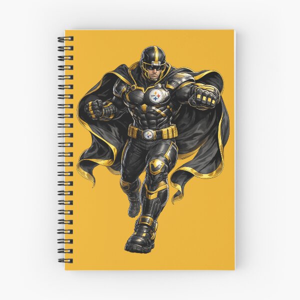 Item preview, Steelers Superhero | Black & Gold Football Warrior | Comic Style Fan Art | American Football Design designed and sold by Lifer Art and Design.