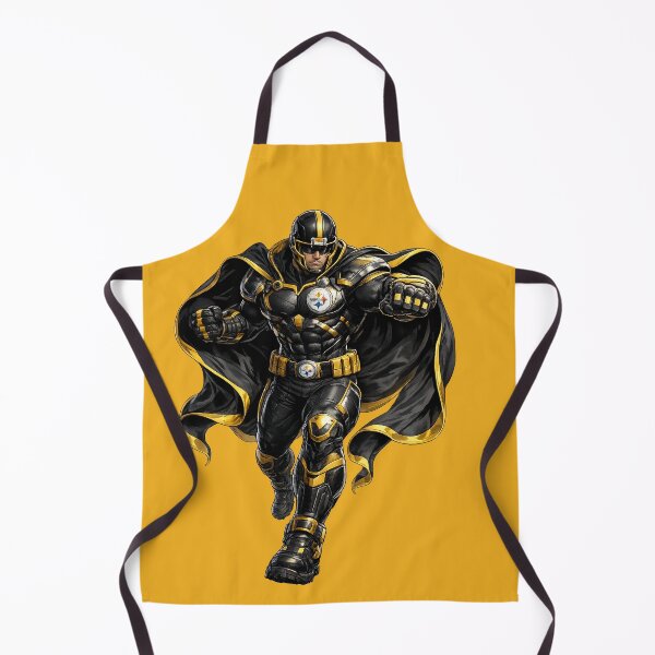 Item preview, Steelers Superhero | Black & Gold Football Warrior | Comic Style Fan Art | American Football Design designed and sold by Lifer Art and Design.