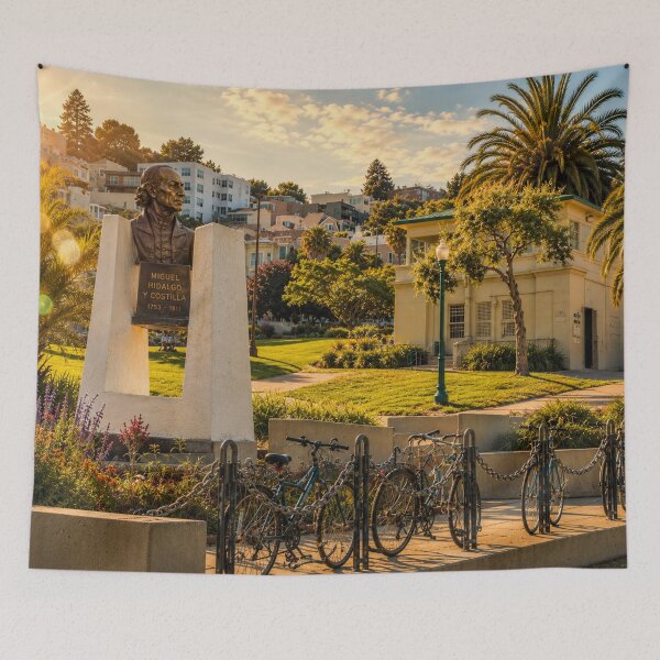 Aperçu de l'œuvre L'heure dorée à Dolores Park – San Francisco, Californie créée et vendue par Kimberly Palmer.