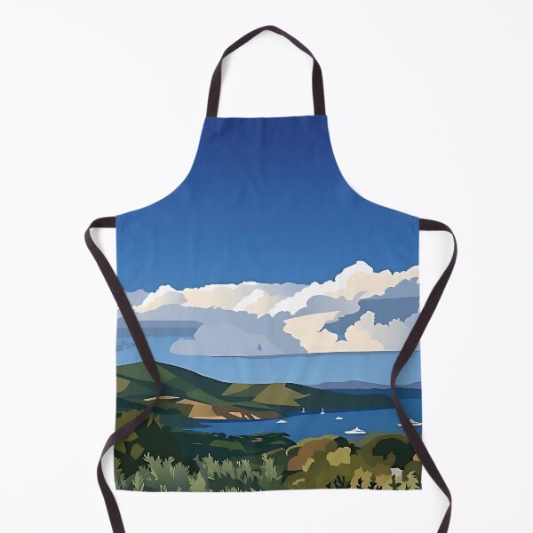 Item preview, ELBA- CAPOLIVERI- VISIONE DALL'ALTO designed and sold by ToxicInkArt.