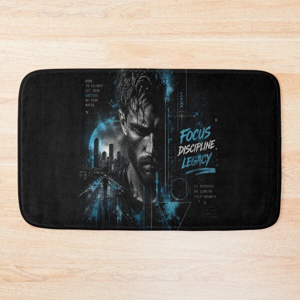 Item preview, Focus Discipline Legacy. Urban motivational design designed and sold by Personiq Kaleido.