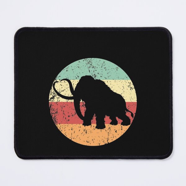 Item preview, Woolly Mammoth Silhouette Retro Prehistoric Animal designed and sold by Gbriel3.