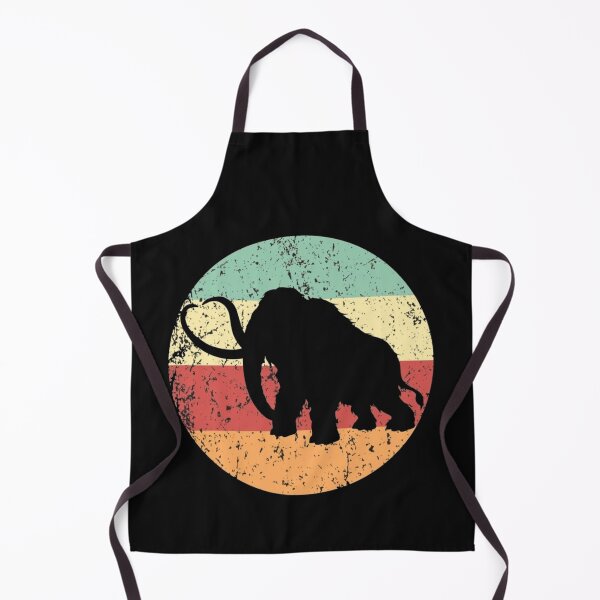 Item preview, Woolly Mammoth Silhouette Retro Prehistoric Animal designed and sold by Gbriel3.