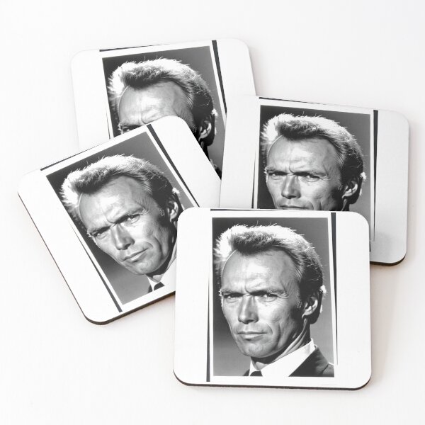 Item preview, Cinema - Great Hollywood Actor, Black and White Portrait from the 1960s designed and sold by Beat-It.